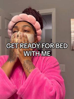 Get ready with me for bed🫶🏽 #grwm #bedroutine #grwmroutine #grwmforbed #contentcreator #createthecontent 