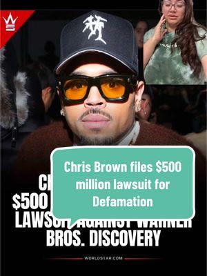 Chris Brown files $500 million dollar lawsuit for defamation 😵🔗 #defamationlawsuit #chrisbrown #breezy #lawsuit #falseaccusations #defamation #celebnews #warnerbros #docuseries #allegations #celebgossip #celebtea #enoughisenough #teambreezy #rihanna #karrueche #greenscreen 