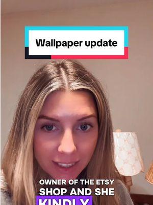 Replying to @Kylie Zeitner the update we’ve all been waiting for #wallpaper #nursury #storytime #pregnancybrain #mombrain 