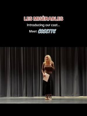 @natalie_mae9 as Cosette! #lesmis #lesmismusical #lesmiserables #catalesmis #fyp #foryoupage #cosette #nataliehough #musicaltheatre #catatheatre 