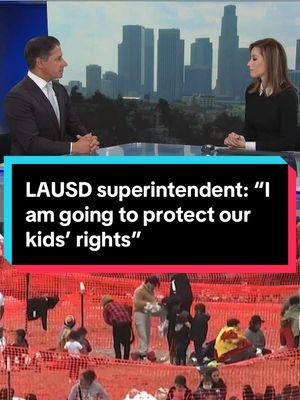 LAUSD Superintendent Alberto Carvalho speaks with NBC4's Annabelle Sedano about immigration issues affecting LAUSD students and their families. #nbcla #LAUSD #AlbertoCarvalho⁠ 