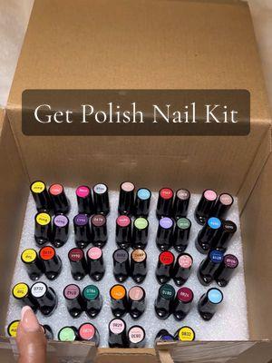 Much needed Gel Nail Kit Set 💕💅🏽  #diynails #nailsoftiktok #nailsathome #nailsupply #gelnails #gelkit #gelset #nailkits #gelpolish #gelpolishnails #fyp 