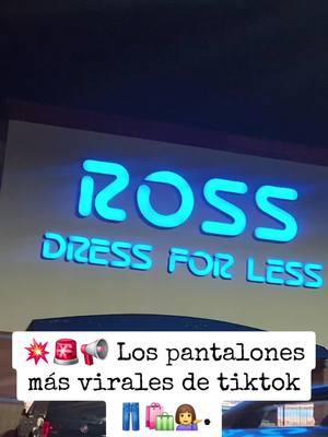 💥🚨📢 Los pantalones más virales de tiktok 👖🛍💁‍♀️. #rossdressforless #ross #pantalones #shopping #ofertas #casualoutfits #Viral #Foryou #tiendaderopa #fypp 