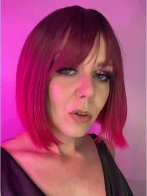 New pink bob #haircut #lol #comedy #lockjaw #treading #vibes #newhair #bob #pink #newtransition #makeup 