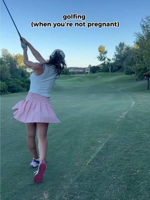 I swear it’s the hormones 🤰🏻⛳️ #golfmom #golfing #golf #golfhumor #pregnancy #pregnancytiktok #pregnant #pregnantlife #golftok #golfingwhilepregnant #golfswing #golfcourse #golfingtiktok 