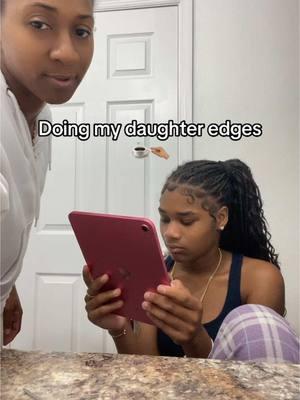 Edges tea 🤏🏽😍  #fyp #edgestutorial #motherdaughter #foryoupage #fyf 