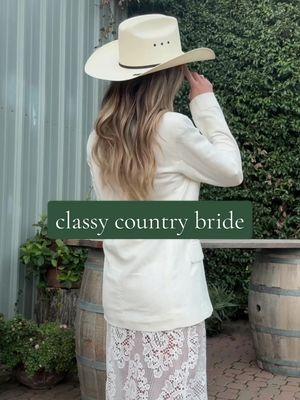 country but make it ✨classy✨ country bride #countrybride #countryclassy #2025wedding #bridal @Nikki:) 