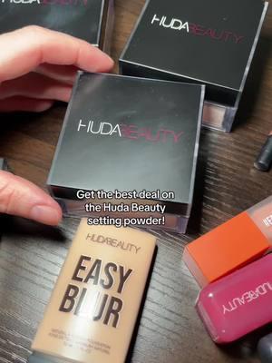 Stock uu while it lasts!! + free shipping 😍@Huda Beauty #settingpowder #makeup #hudabeauty #hudabeautyshop #hudabeautyeasybake 