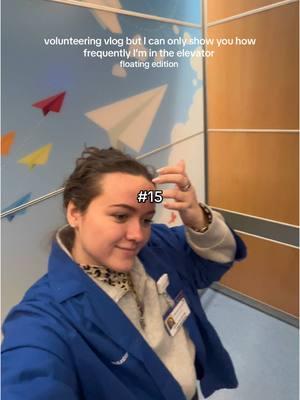 Volunteering vlog🤝patient privacy🤝new elevator ride record #volunteer #hospitalvolunteer #volunteering #healthcare #healthcareworker 