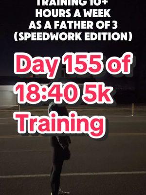 It’s my time trial week so we’re likely not getting like 10 hours of training this week but here is an average day in my life! Typically on Tuesdays and Thursdays I hit some kind of speed session and then during lunch those days I’ll lift! This weekend we’re going to be time trialing my 5k though so we are going a little lighter overall My mid term goal on the 5k is to hit 18:40 but right now I’m not so confident I can do that. I’m feeling low 19s though and if the legs come around we’ll full send!  #runnerdad #runlifebalance #5amrun #dadsthatrun #speedworkfor5k #5ktraining #coldruninggear 