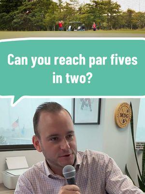 What percentage of golfers can actually reach par 5’s in 2 shots? #golf #golftiktok #par5 #quizmeongolf 