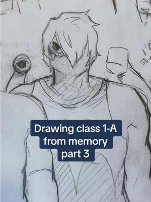 Yay! Class 1A done XD I might move onto the League or some of the Proheroes next but let me know what you wanna see #mha #mhaart #myheroacademia #drawingfrommemory #tenyaiida #mezoshoji #ojiromashirao #shototodoroki #hagakuretoru #izukumidoriya #shinsouhitoshi