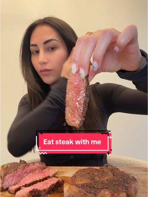 Eat a ribeye steak with me!! #fyp #foryou #fypシ #foryoupage #fypシ゚viral #steak #steaktiktok #ribeye #ribeyesteak #steakrecipe #steakcooking #yummy #steakdinner #carnivore 