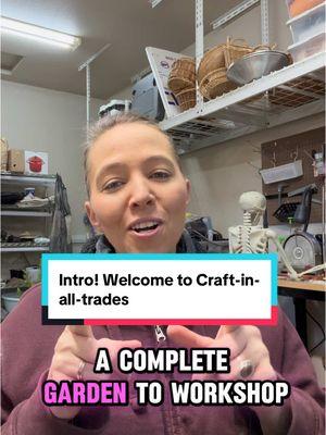 Welcome to craft in all trades. When I’m not gardening, crating, or in my husbands workshop, I’m behind a desk working a day job while dreaming about one of those things 😂 hope you get inspired by all the things I work on during the weekends. #craftinalltrades #DIY #masteregardener #gardening #lapidary #silversmith #crafter #foodprep #foodpreservation 