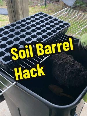 #soil #soilbarrel #garden #gardening101 #gardenproject #gardening101 #suburbangarden #suburbangardening #suburbangardener #homestead #farmstead #seed #seeds #seedlings #seedlings4life🌱🌱 #zone8b 