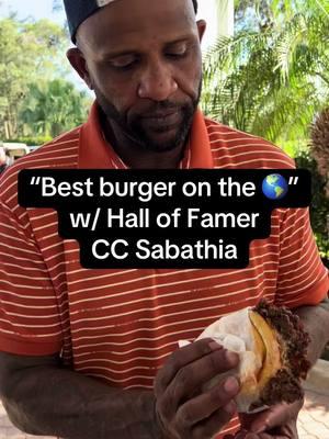 Trill recognize trill 🤘 @CC__Sabathia  #trillburgers #ccsabathia #MLB #hof 