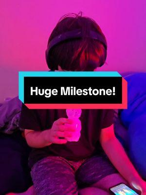 This transition has been something we've been working on for so many years with no success until now. This is huge!! #autismawareness #autismmoms #autismparents #autismlevel3 #profoundautism #profoundautismawareness #hugemilestone #milestone 