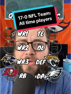 17-0 NFL Team: All Time Players #acshear #coltswalterpicks #nflfilter #17and0 