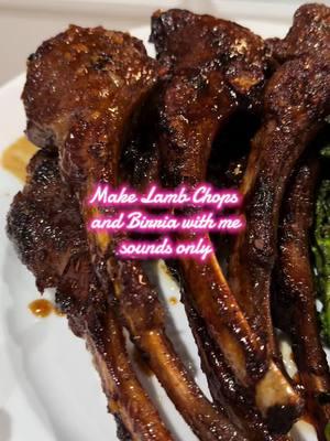 Dinner tonight! I wanted #birria and @Blacc Zacc wanted honey glazed #lambchops so I made both. The kids ate everythinggggg! #cook #cookwithme #asmrsounds #fyp #momlife #sahm #tiktokban #lhh #lhhatl 