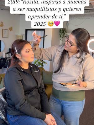 Un sueño hecho realidad 🥹🩷 #maquillistaprofesional #maquillaje #makeupclasses 