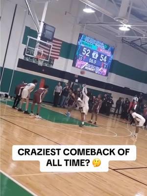 Bro put the team on his back 😳💪 (via jayyturnt4nana/IG) #basketball #gamewinner #comeback #freethrow #athlete #highlight #highschoolbasketball #highschoolsports #sports 