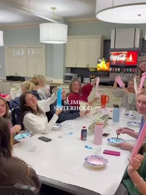 Had the best time at our slime sisterhood!!! 🩷💜💚🧡💙 #kkg #cuboulder #sisterhood #slime