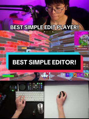 BEST SIMPLE EDIT PLAYER 😱 #fortnite #fortntieclips #gaming #lubester 