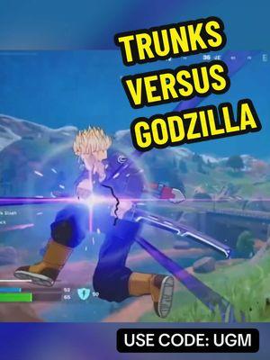 New Trunks Saga just dropped 🔥 #fortnite #fortniteclips #dragonball #dragonballsuper #gamingclips #godzilla #godzillafortnite #fyp #trunksdragonball 