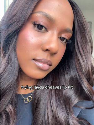 love it🤎 trying the new @Jayda Cheaves Beauty lip kit! #jaydacheaves #lipcombo #lipcombotutorial #lipcomboblackgirl #nudelip #blackgirllipcombo 