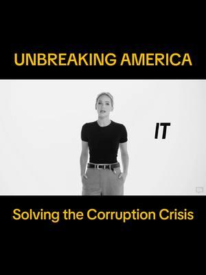 Everyone knows our political system is broken. 🚨 But did you also know that WE have the power to fix it? Together, we can demand transparency, accountability, and fair representation in our government. You can start by watching this video all the way through at the link in bio. 📽️ Then, join the movement to stop corruption and help fix our broken political system. represent.us/unbreaking-america24 #FixOurGovernment #AntiCorruption #Corruption #Activism #PowerToThePeople #PoliticalReform #JenniferLawrence