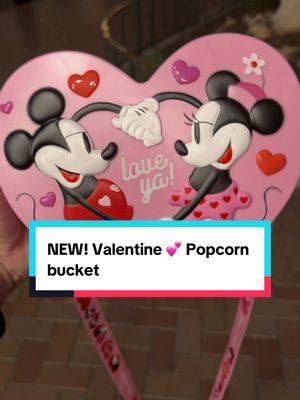 NEW! Valentine 💕 Popcorn Bucket now available for $24.75 😍 #disney #disneyparks #disneyland #disneylandresort #disneylandcalifornia #valentine #ValentinesDay #valentinesdaygift #valentines #Love #sweetheart #sweethearts #sweetheartsnite #disneytiktok #disneytok #distok #fyp #fy