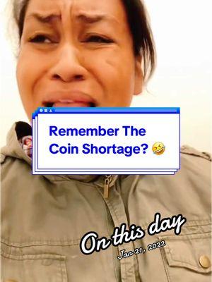 Y’all remember the coin shortage?? 🤣 Bringing this one back into the algorithm 🤭 #VirginiaJ #onthisday #coinshortage #voiceover #tagoriginalcreator 