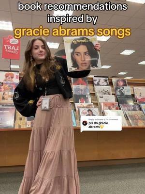 Replying to @lauren.p.1 check out our other artists under the tagged playlist!! #bncarmel #barnesandnoble #BookTok #bookish #bookrecs #bookrecommendations #gracieabrams #iloveyouimsorry #fyp 