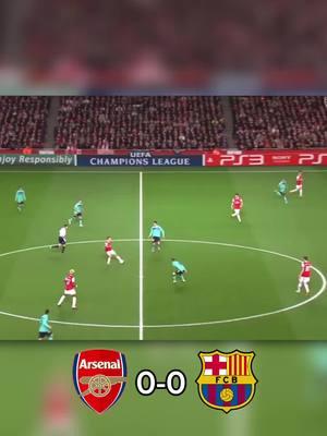 Barcalona Vs Arsenal 2011 UCL #CapCut #arsenal #fyp #championsleague #ucl #barca #barcalona #messi #highlight #Soccer #football 