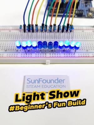 Arduino DIY Light Show   #DIY #arduino #electronics #stemeducation #sunfounder #stem 