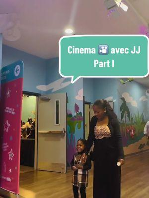 An Al nan movie 🎥 avèk JJ #momjj #movie #cinema #kidsoftiktok #littlekids