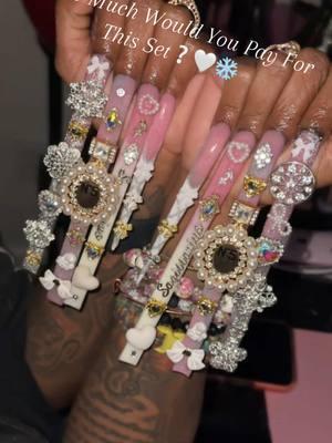 HOW MUCH WOULD YOU PAY💰💰💰 FOR THIS SET 💅❄️♐️⁉️⁉️ BOOK WITH @Big Ming the GOAT #fyp #guesstheprice #nailinspo #brandambassador #nailartvideos #nailsoftiktok #whatwouldyoupay #nailcontent #nailart #fashioninfluencer #tiktokviral #longnails #extremelylongnails #extendonails #trending #viralpost #blackbeautyinfluencers #beautyinfluencer #blackcontentcreator #trendingsong #viralvideo #757nailtech #757brandambassador #dmvnails #dmvnailtech 