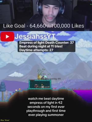 comment down below if you were there to see it live!! #live #terraria #EOL #empress #of #light #summoner 