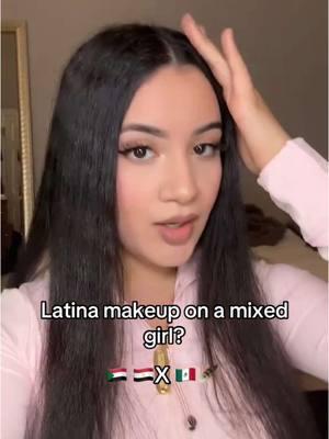 Please I straightened my hair as quick as I could🫠😭 #dontlookatmyhairpleasethiswasthebesti #coulddo #mexican #latina #latinamakeup #copyandpastelatina #sudania #indigena #masrya 