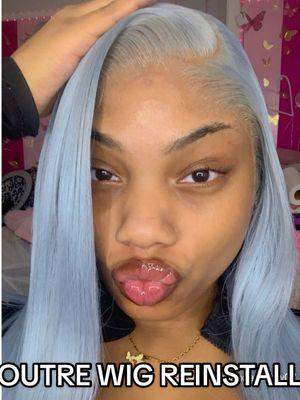 Cause why the second install always look better than the first one?! @SamsBeauty #fyp #blue #wiginstall #wigcontent #content #collabs #explorepage #selftaught #DIY #bluehair 