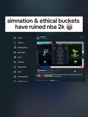 simnation & ethical buckets have ruined nba 2k 👨🏾‍🦳 #fypシ #mikewang #2k #xyzbca #viral #trending #2k25nextgen #basketball #nba2k25 #nba2k #nba2k25nextgen #mikewang2k #2k25builds #2k25gameplay #swante #zswantzybaby 