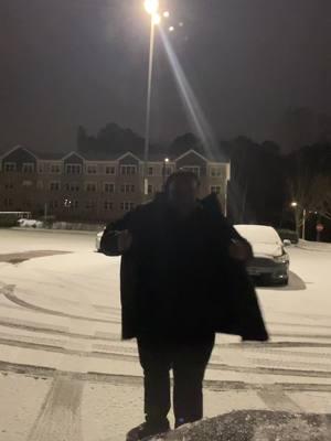 #fyp #raleigh #bigbossnesha❤️ #laugh #feelingonyourbooty😜 #snow #south #itstime #snowday #humortiktok #beforeworkvibes WE FINALLY GOT A LITTLE ❄️ ❄️❄️