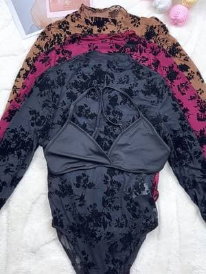 It's very comfortable. I love it.#bodysuit#2pcs#longsleeve#lace#highneck#flowerlace#spotlightfinds#tiktokshopblackfriday#tiktokshopcybermonday#FreshforWinter#falloutfits#blackfriday#tiktokmademebuyit