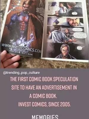 We were the first in a lot of things. Join the fun at TrendingPopCulture.com #investcomics #trendingpopculture #comicbooks #comics #speculation #capcut #makeithappen 