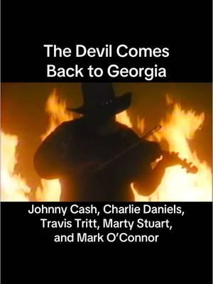 #devilwentdowntogeorgia #devilcomesbacktogeorgia #johnnycash #charliedaniels #travistritt #martystuart #markoconnor #country #countrymusic 