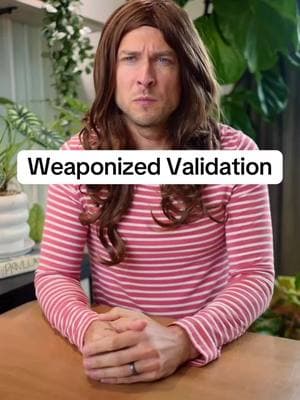 Weaponized Validation #narcissist #covertnarcissist #empathy #datingadvice #relationships #redflag #peoplepleaser 