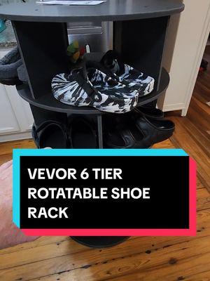 VEVOR ROTATABLE SHOE RACK, 6 TIER, 360° ROTATION, SHOW DISPLAY CAROSEL. #shoerack #showorganizer #rotatable #rotatableshoerack #shoerack #shoeracktower #shoedisplay #household #fy  #homedecor #fyp #viral #tiktok #fypage #fypシ゚viral #lookatthis #vevorproducts #vevor #sale  #vevorshoerack #ttslevelup #mademyyear #ttsdelightnow #giftguide #spotlightfinds #sell  #treasurefinds #TikTokShop  #tiktokshopnewyearnewaura #tiktokshoplastchance #sales #tiktokshoploveatfirstfind #deal #tiktokshopcreatorpicks #deals #seasonalgems #viralvideos #tiktokshopping #trending2024 #onsale #flashsale #giftideas #giftidea #tiktokshopfinds #tiktokmademebuyit #foryou #foryoupage #trending #wow #tiktokmademedoit #getyours #today #tiktokfinds #tiktokfind #tiktokviral #tiktokviralvideo #tiktokviraltrending #ttsacl #homeproducts @vevor shop @HAIDEE_Vevor @Vevor_US 