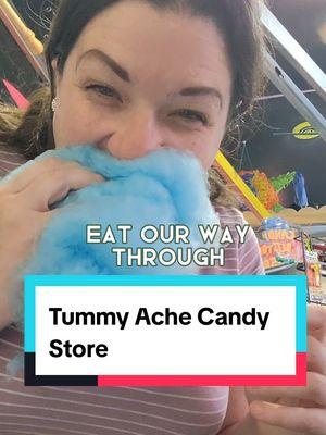 Come along as we eat our way through Tummy Ache Candy Store in Bay City, Michigan  📍Tummy Ache Candy Store  1116 N Johnson St, Bay City, MI 48708 #candy #candytok #candystore #baycitymichigan #michiganders 