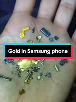 How much gold is in a Samsung phone?  #gold #samsung #goldrecovery #goldfamily #teamgold #goldscrap #goldmelt #goldmelting #coalminer #goldextraction #goldbacks #goldback #fyp #cpu #cpucooler #scrapping #metal #alluminium #brass #copper #scrapyard #scrappingmetal #icchip #jewelry