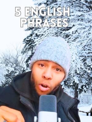 5 English phrases commonly used during snowy weather #Learnenglish #englishphrases #englishwintervocabulary #phrases #esl #ingles #haitian #haitiantiktok #ayisyentiktok🇭🇹 #ayiti #aprann #jeffjeudy #creatorsearchinsights 